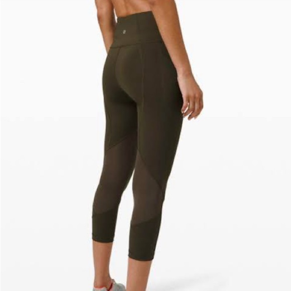 Lululemon Pace Rival Mid-Rise Crop Leggings